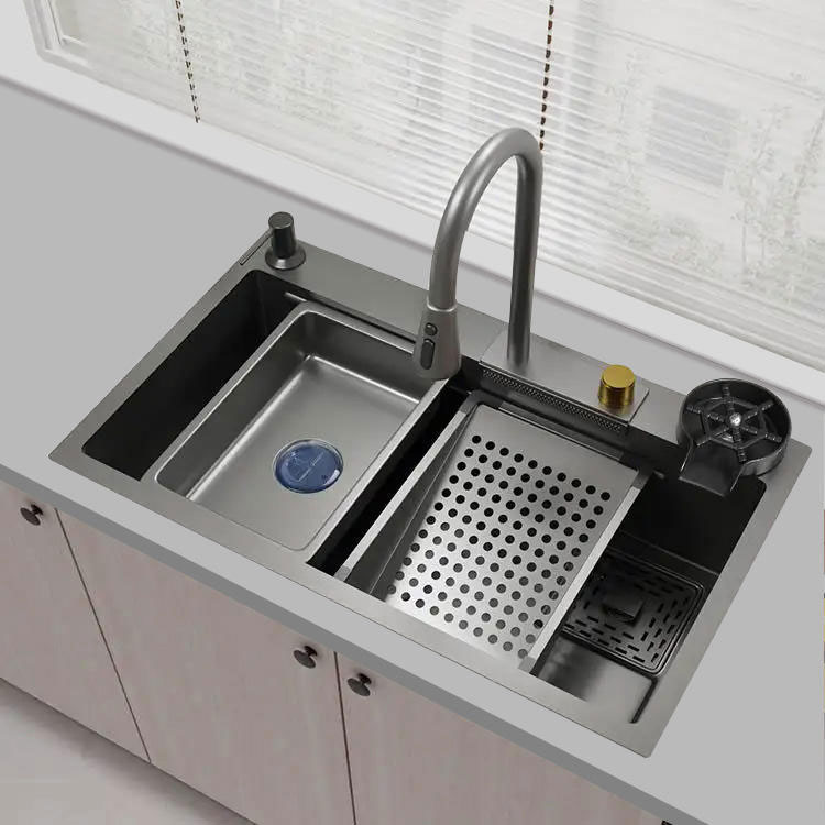 İş İstasyonlu Mutfak Lavabo