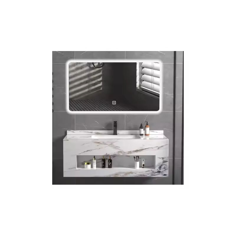 Modern Stil LED Ayna Duvar Monte Dolabı